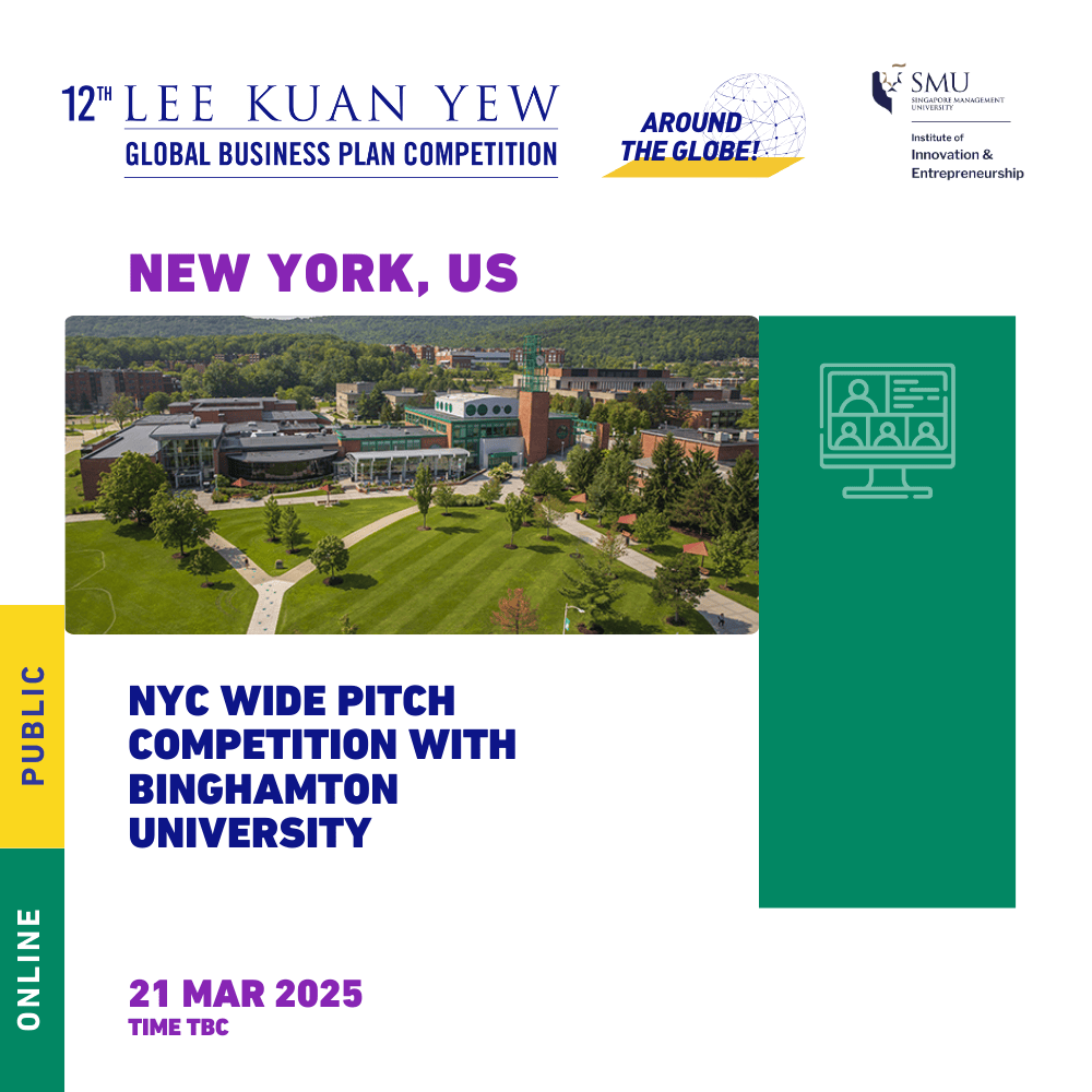 NYC Wide Pitch Competition with Binghamton University