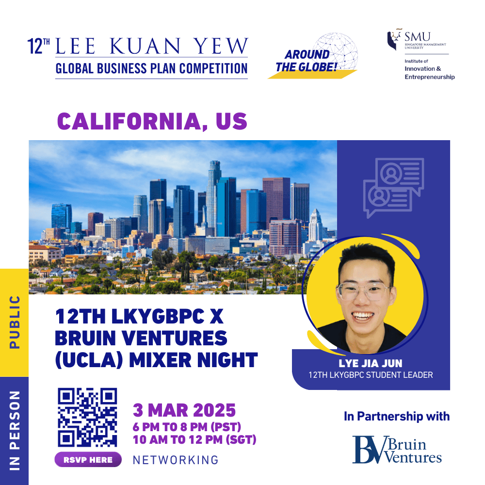 12th LKYGBPC x Bruin Ventures (UCLA) Mixer Night