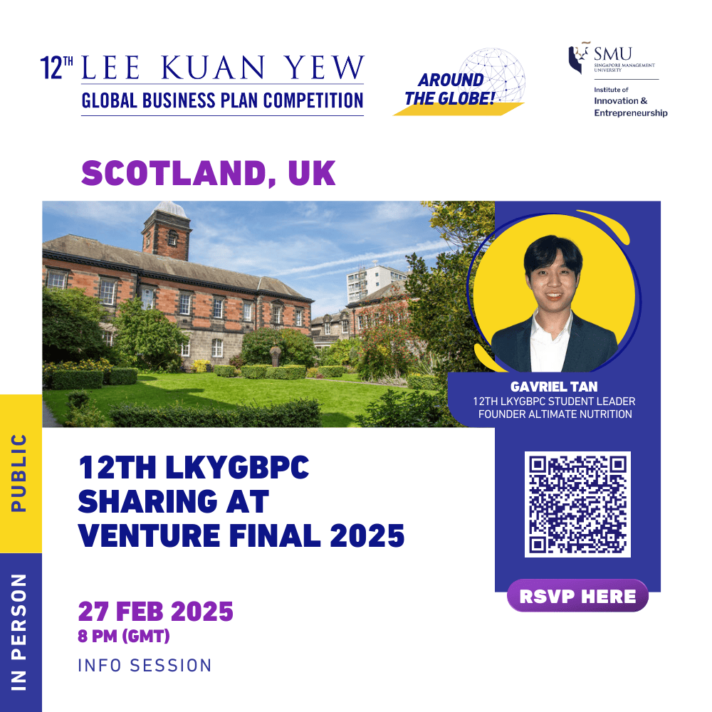 12th LKYGBPC Sharing at Venture Final 2025