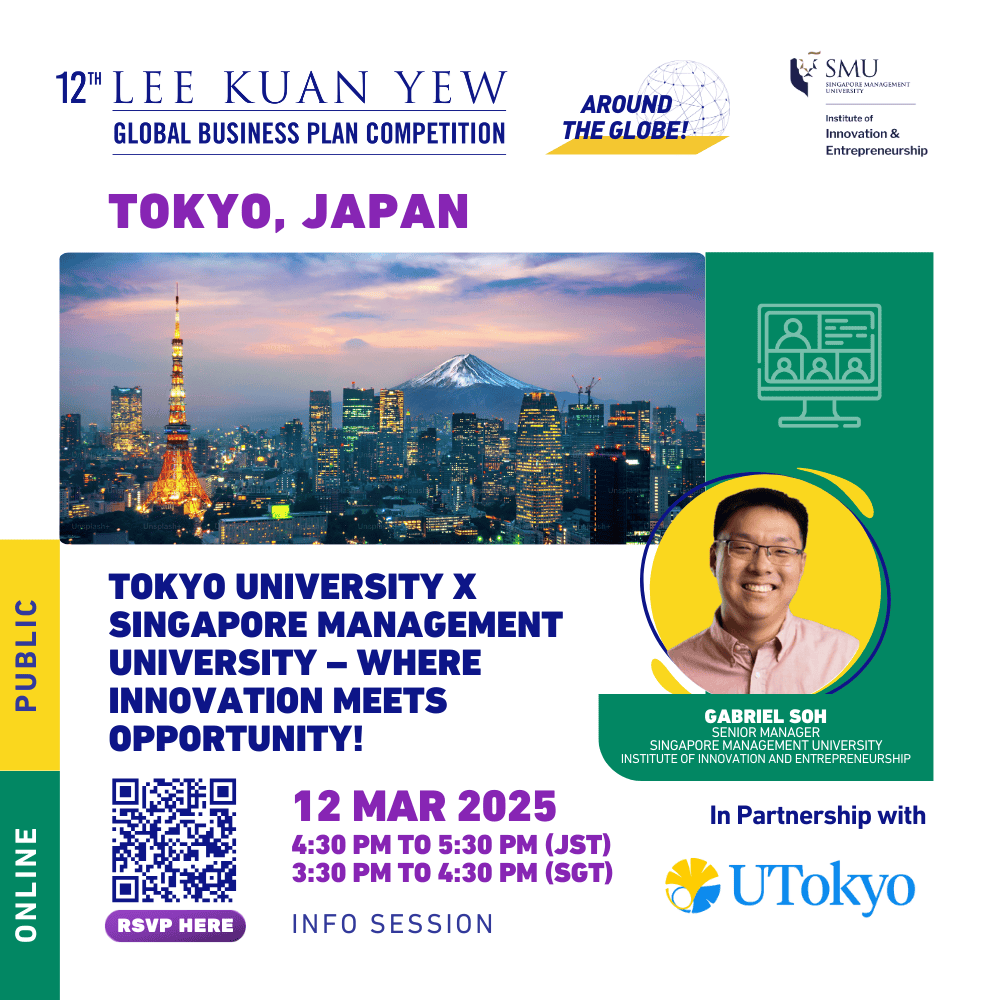 Tokyo University x Singapore Management University – Where Innovation Meets Opportunity!