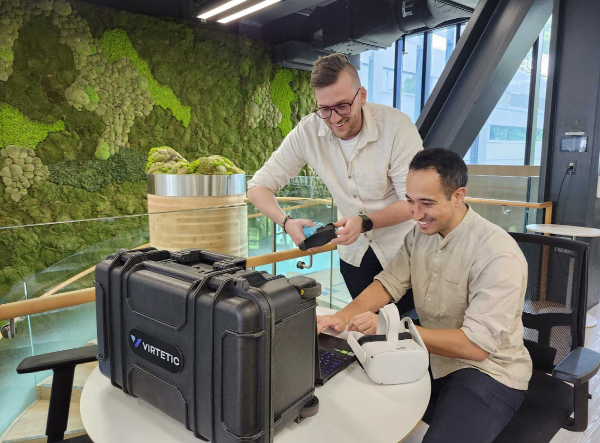 Ricardo (right) and  Raphael were in Singapore in September 2024 for the Business Innovations Generator programme, at The Greenhouse of the Singapore Management University.